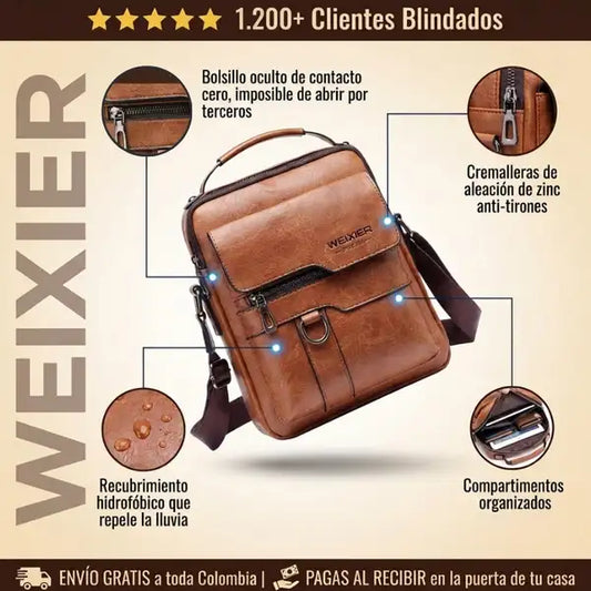 Morral en Cuero Legítimo
