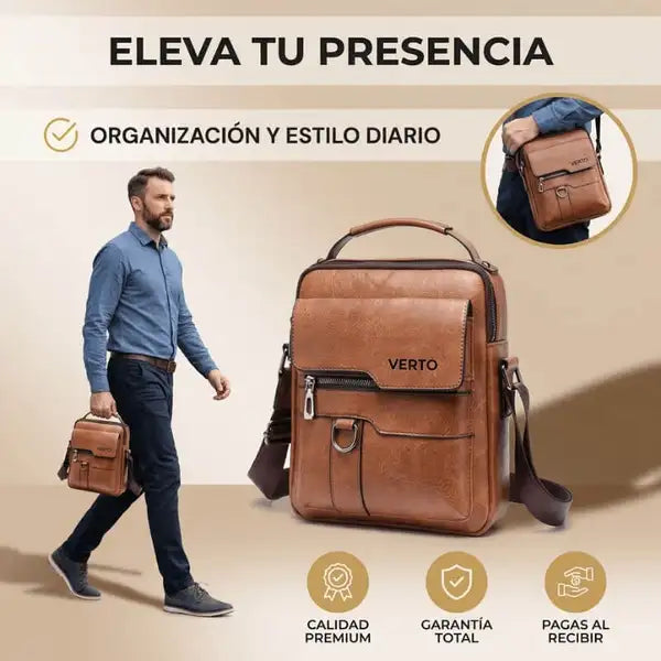 Morral en Cuero Legítimo