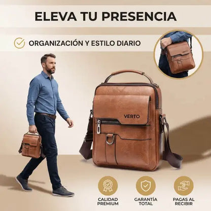 Morral en Cuero Legítimo