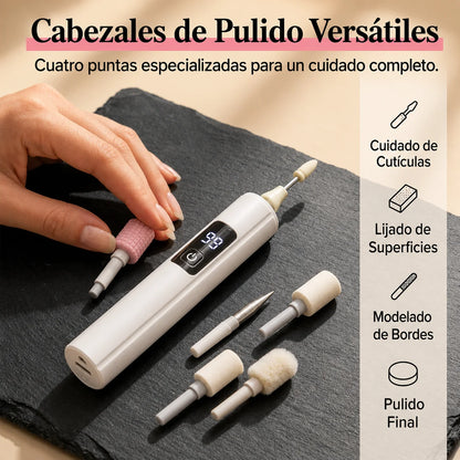🔥 Compra 1 y llévate 2 | Pulidora de uñas eléctrica profesional
