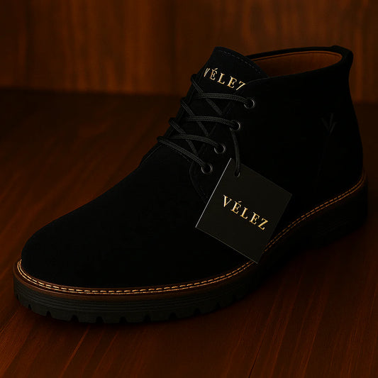 Botin VLZ Clásico De Cuero Genuino